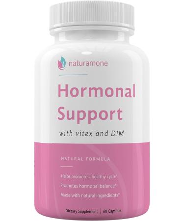 Estrogen Balance Supplement with Vitex & DIM for Women | PMS Relief Hormonal Acne & Irregular Periods - Naturamone 60 Capsules - Buy Online on GoSupps.com