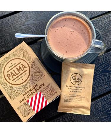 PALMA Salted Caramel Hot Chocolate Sachets | 500g (20 Servings) Salted Caramel 500 g (Pack of 20) - Buy Online on GoSupps.com