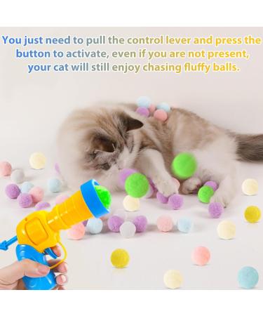 NHYDZSZ Cat Toys - 100 Soft Noiseless Interactive Balls for Cats & Kittens | Ideal Indoor Play - Buy Online on GoSupps.com