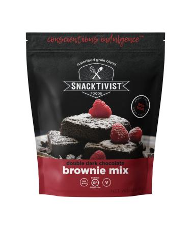 Snacktivist Foods - Gluten-free Brownie Baking Mix - Vegan, Egg-Free, Dairy-Free, Non-GMO, 12 Ounce 12 Ounce (Pack of 1)