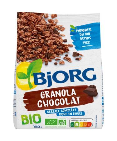 G n rique BJORG Bjorg Organic Chocolate Granola 350 g 350 g Pack of 3 Sold as a Set
