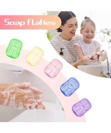 Buy Paper Soap - 10 Boxes of Portable Soap Leaves for Travel Camping & Outdoor Adventures - 200 Pieces - Buy Online on GoSupps.com