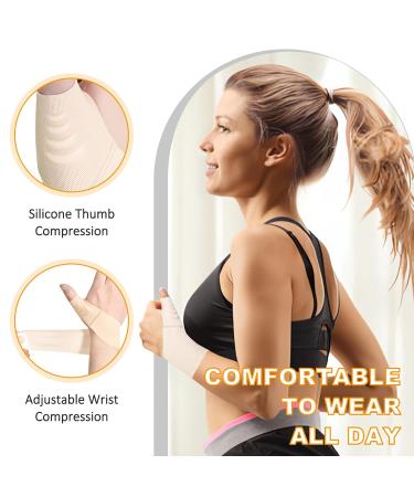 Thumb Brace for Arthritis & Carpal Tunnel - Ultrathin Support Wrap for Left Hand Pain Relief | Tendonitis & Trigger Thumb Splint for Men & Women - Buy Online on GoSupps.com