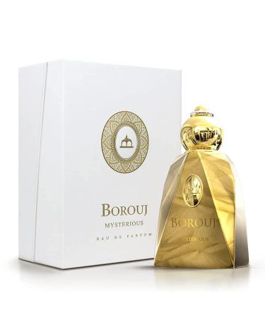 Dumont BOROUJ Mysterious - 85 ml - Alternative to Body Spray for Women & Men - Unisex Fragrances - More Concentrated Replacement for Cologne - Musk with Aromatic Floral & Amber Notes