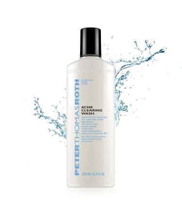 Peter Thomas Roth Acne Clearing Wash - Maximum-Strength Salicylic Acid Face Wash - 8.5 Fl Oz - Buy Online on GoSupps.com