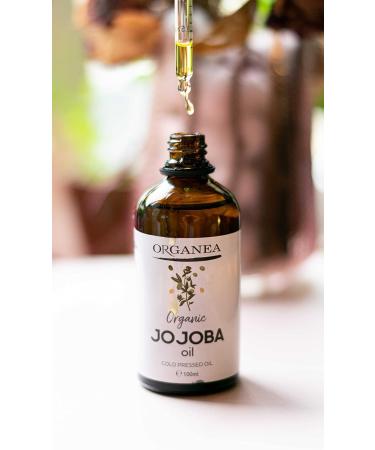 Bio Jojoba l 100ml Cold-Pressed Hexane-Free Carrier Oil for Hair Nails & Skin - Rich in Vitamins A & E - Buy Online on GoSupps.com