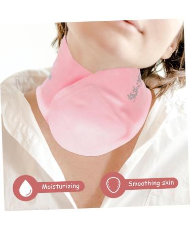 CLISPEED Neckband Neck Film Sticker Neck Strap Practical Neck Mask Neckline Anti- Beauty Neck Mask Moisturize Neck Mask Healthy Neck Masks Compact Plant Gel Pink Protective Belt - Buy Online on GoSupps.com