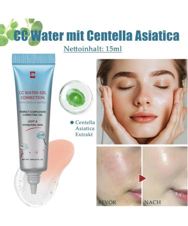 EONFAVE Centella Asiatics CC Cream Water with Centella Asiatics mild CC cream CC Water facial cream hydrating Korean makeup colorchanging face care - Buy Online on GoSupps.com