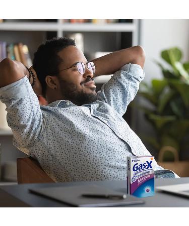 Gas-X Maximum Strength Gas Relief Softgels 250mg - 50 Count | Simethicone Formula | Fast Gas Relief - Buy Online on GoSupps.com