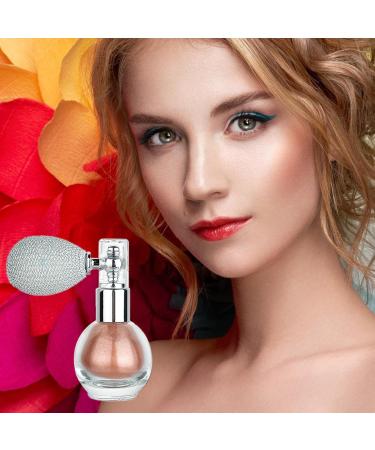 Highlighter Powder Spray | All-Over Body Glitter Powder Spray for Hair Face and Legs | Face Makeup Body Makeup Beauty Products for Shopping Dating Traveling Home Working Gathering Shakven 4# - Buy Online on GoSupps.com
