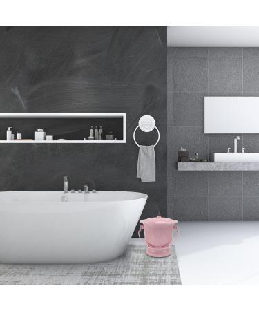 Angoily Chamber Pot with Lid Handle Urine Pots Bedpan Urine Bucket Potty Urinal Bottles for Home Pink - Buy Online on GoSupps.com