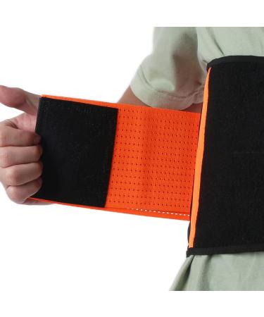 Weikeya Tailla Trainer Belt - Breathable & Highly Elastic Lower Back Support for Sciatica & Scoliosis - Perfect for Outdoor Activities - Orange - Buy Online on GoSupps.com