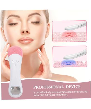 POPETPOP Facial Cleanser Electric Facial Brush Facial Massaging Device Face Cream Absorption Device Electric Facial Cleaner Face Brush Beauty Device Silica Gel Beauty Instrument Care - Buy Online on GoSupps.com