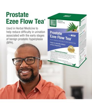 Bell Prostate Ezee Flow Tea - Urinary Support for Men - A Natural Solution - Helps Ease the Flow and Normalize Urinary Frequency without the Burning and Dribbling Prostate Ezee Flow Tea (Pack of 1) - Buy Online on GoSupps.com
