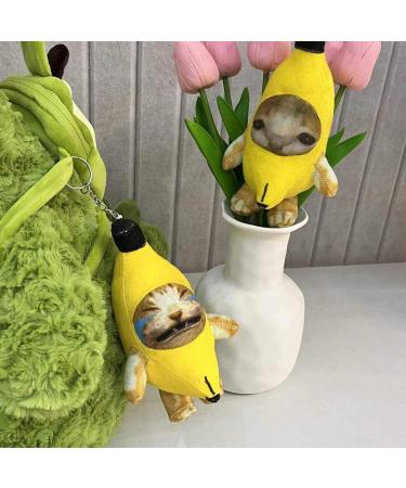 Buy Cute Crying Banana Cat Key Rings | Plush Trailer & Doll - International Shipping Available - Buy Online on GoSupps.com