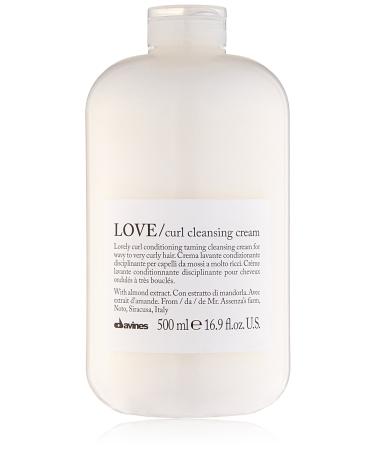 Davines LOVE Curl Cleansing Cream  All In One Shampoo and Conditioner  Soften and Hydrate Wavy And Curly Hair  16.9 Fl. Oz