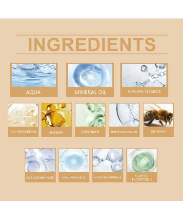 Body lotion bee venom body milk 50 g mild moisturizing lotion refreshing skin care lotion for all skin types - Buy Online on GoSupps.com