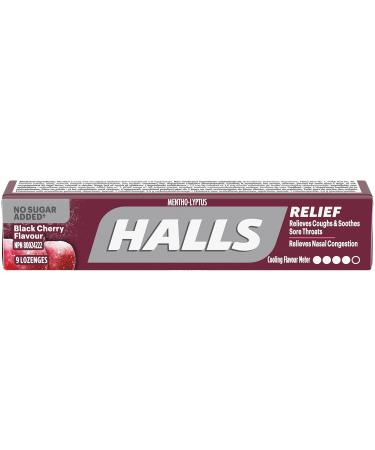 Triple Soothing Action Cough Drops - Black Cherry Flavor 9 Pieces | Fast International Shipping - Soothes Cough & Throat - Buy Online on GoSupps.com