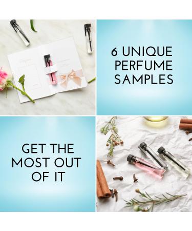 High End Designer Perfume Sample Set for Women - Pack of 6 Perfume Samples for Women - Buy Online on GoSupps.com