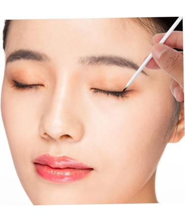 SOESFOUFU 100pcs Disposable Eyeliner Brush Eyeliner Tools and Accessories Mini Lipsticks Makeup Brush White 9x6.5cm White - Buy Online on GoSupps.com