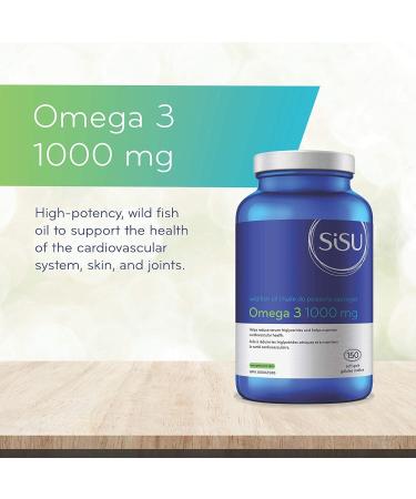 Omega 3 1000mg 150 soft gels & Co Q10 100 mg 100 VC (Pack of 1) Nutritional Supplement+ SISU Co Q10 - Buy Online on GoSupps.com