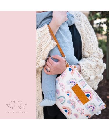 Diaper Bag Organizing Pouches (Set of 4) - Rainbow Diaper Bag Organizer Pouches - Baby Diaper Clutch Bag  Wet Bag  Mama Bag  Snacks Diaper Bag Insert - Waterproof Lining - Diaper Bag Organizer Insert - Buy Online on GoSupps.com