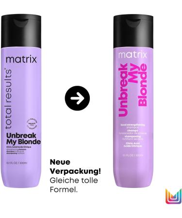 MATRIX TOTAL RESULTS UNBREAK MY BLONDE shampoo 300 ml - Buy Online on GoSupps.com
