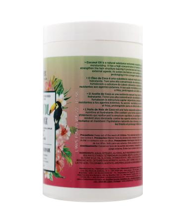 NOVEX Coconut Oil Hair Mask - 100% Organic 14 Oz Jar - Buy Online on GoSupps.com