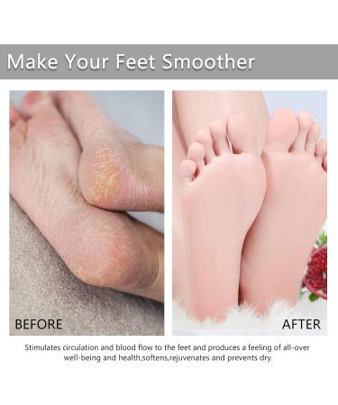 AXLOFO XL Shower Foot Scrubber Mat - Non-Slip Exfoliating Massager for Feet - Purple - Buy Online on GoSupps.com