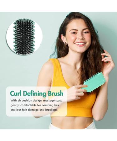 BOONCE CURL Brush - Bounce Curl Define Styling Brush for Women | Perfect for Curly Hair Definition & Styling - Buy Online on GoSupps.com
