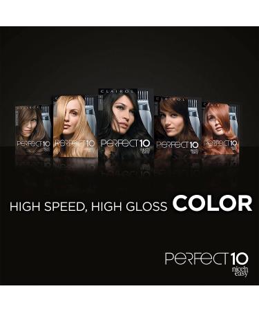 Clairol Nice'n Easy Perfect 10 Dark Brown Permanent Hair Dye - Pack of 2 - Buy Online on GoSupps.com