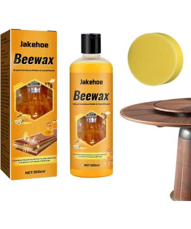 Bee's Wax Furniture Polish Agent - 100ml Natural Bee Wax Polish | Protective Wood Cleaner Spray Multifunctional Furniture Polish for Wood Multisurface Dtt - Buy Online on GoSupps.com
