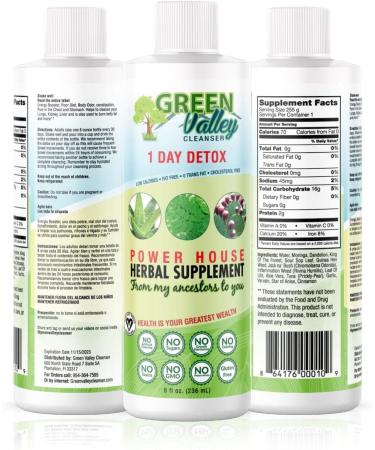 1 Day Colon Cleanse & Liver Detox | Vegan Gut Support & Energy Boost - Buy Online on GoSupps.com