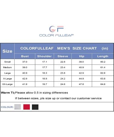 COLORFULLEAF Men's Cotton Thermal Union Suit Onesie Base Layer - Dark Grey (Large) - Buy Online on GoSupps.com