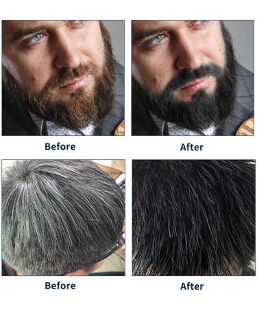 Cuasting Permanent Beard Dye Shampoo for Men - 200ML - Buy Online on GoSupps.com