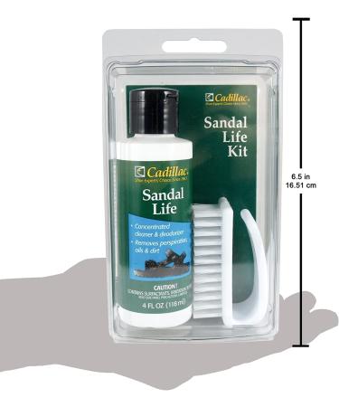 Cadillac Sandal Life - Athletic Sandal Flip Flop Cleaning Kit - Cleaner and Deodorizer Set - Buy Online on GoSupps.com