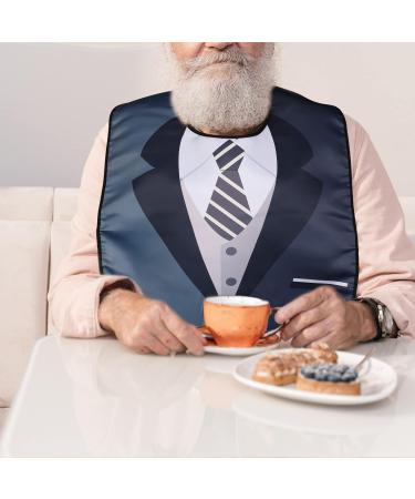 AIEX Adult Bibs - Waterproof Floral Print Washable & Reusable - International Shipping Available - Buy Online on GoSupps.com