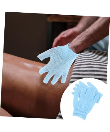 Beaupretty Exfoliating Bath Gloves - 2 Pairs Cotton Shower Towel for Dead Skin Removal & Body Scrub - Women's Exfoliating Gloves - International Shipping Available - Buy Online on GoSupps.com