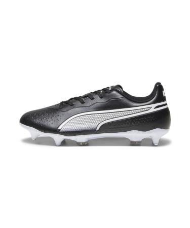 PUMA Unisex King Match Mxsg Soccer Shoe 42 EU Puma Black Puma White