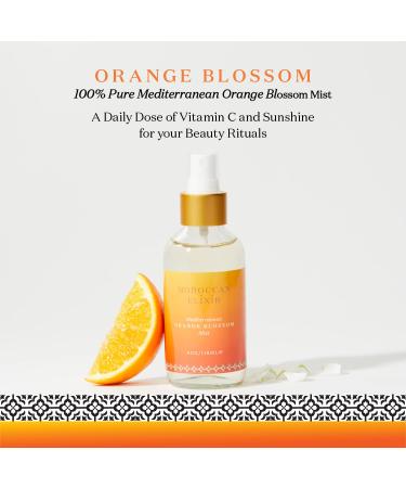 Moroccan Elixir Orange Blossom Face Mist For Woman | Hydrating Softening Moisturizing Cleansing Tone & Lifts the Skin | Enriched with Antioxidants & Reduces skin redness | 4 Oz - Buy Online on GoSupps.com