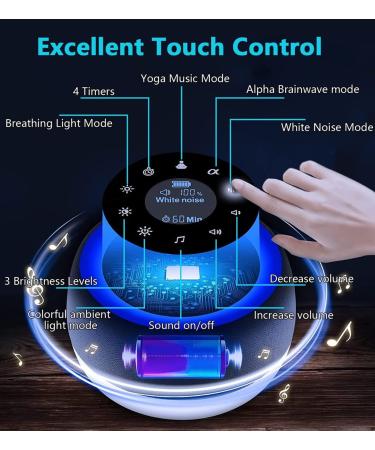 2-in-1 White Noise Machine Baby with Night Light | 32 Soothing Sounds | USB Rechargeable | Perfect for Adults & Kids | Sleep Sound Machine for Sleeping, Travel, Office - Buy Online on GoSupps.com