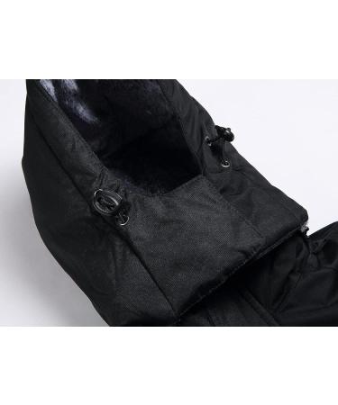 Keevoom Boy's Waterproof Ski Jacket - Black 4-5 | Warm Winter Coat for Kids - Buy Online on GoSupps.com