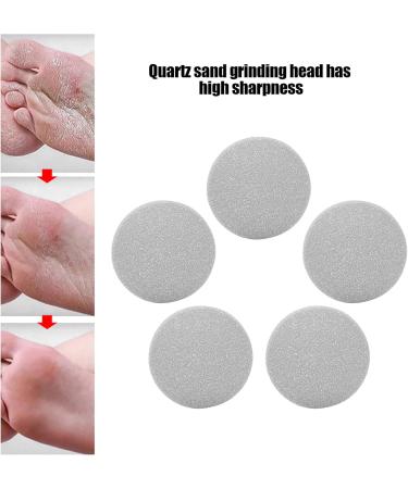5 Piece Extra Coarse Cornel Remover - Hard Skin Callus Remover Replacement Rollers for Smooth Feet (Gray) - Buy Online on GoSupps.com