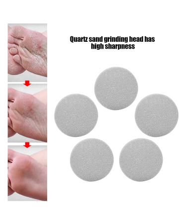 5-Piece Electrical Foot Grinder Set - Remove Dry Skin & Calluses from Feet & Hands | Pedicure Tools for Smooth Heels - Buy Online on GoSupps.com