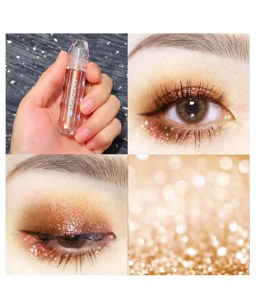 JUNRUO Liquid Glitter Eyeshadow - Twilight Tonight | Waterproof Metallic Shimmer for Long-Lasting Sparkle - Makeup Glitter for Women & Girls - Buy Online on GoSupps.com