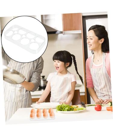GLEAVI 3pcs Egg Storage Box Mustard Shelf Space Saving Egg Storage Refrigerator Egg Tray Household Egg Box Assorted Colorx3pcs 17.5x8.5x2cmx3pcs - Buy Online on GoSupps.com