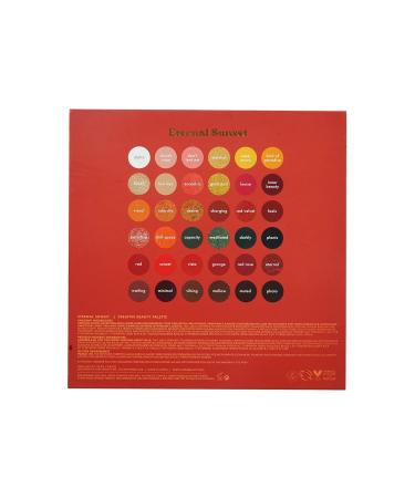 Kara Beauty ETERNAL SUNSET 36-Shade Vegan Eyeshadow Palette - Perfect for Creative Looks & International Shipping - Buy Online on GoSupps.com