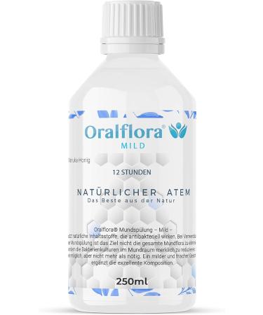 Oralflora Mild Mouthwash 250ml with Eucalyptus Tea Tree Oil & Manuka Fresh Breath & Oral Care - Buy Online on GoSupps.com