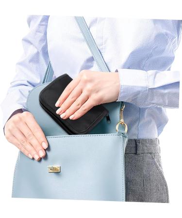 Solustrious Blood Sugar Measuring Device & Portable Oximeter Bag Set - 6-Piece Etui for Travel Fingertip Use & Black Oxford Storage - Buy Online on GoSupps.com