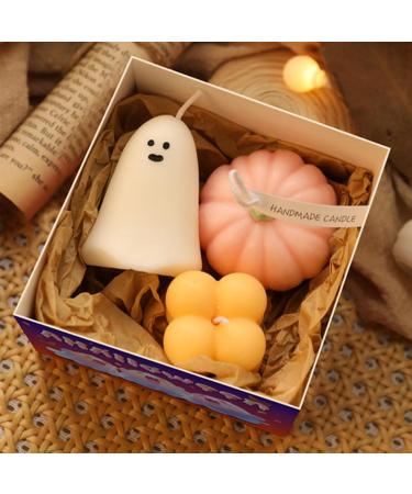 Halloween Cartoon Shape Scented Candle Set | Natural Aromatherapy Wax | Perfect for Halloween Parties - Buy Online on GoSupps.com